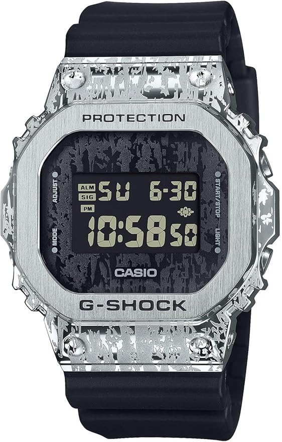 CASIO G-SHOCK METAL COVERED GRUNGE CAMOUFLAGE SERIES WEB-EXCLUSIVE MEN WATCH GM-5600GC-1JF