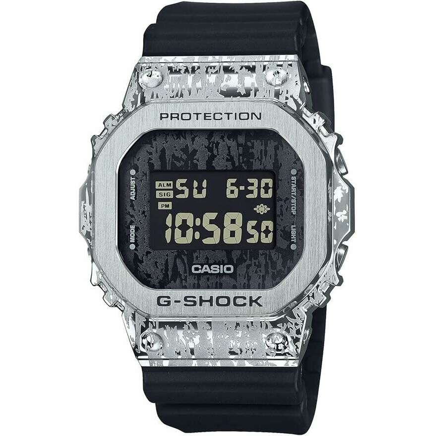 ROOK JAPAN:CASIO G-SHOCK METAL COVERED GRUNGE CAMOUFLAGE SERIES WEB-EXCLUSIVE MEN WATCH GM-5600GC-1JF,JDM Watch,Casio G-Shock