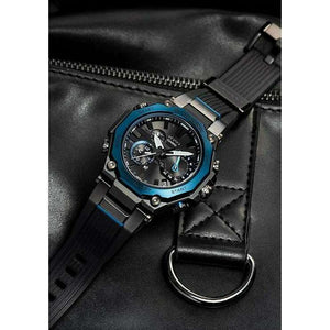 ROOK JAPAN:CASIO G-SHOCK MT-G BLUETOOTH RADIO SOLAR BLACK & BLUE ANALOG MEN WATCH MTG-B2000B-1A2JF,JDM Watch,Casio G-Shock