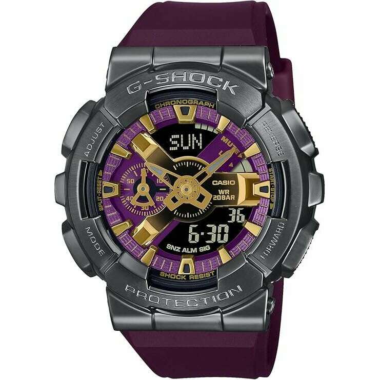 ROOK JAPAN:CASIO G-SHOCK WEB-EXCLUSIVE CLASSY OFF-ROAD SERIES PURPLE MEN WATCH GM-110CL-6AJF,JDM Watch,Casio G-Shock