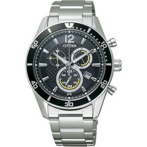 ROOK JAPAN:CITIZEN COLLECTION ECO DRIVE ANALOG CHRONOGRAPH SILVER STRAP MEN WATCH VO10-6742F,JDM Watch,Citizen Collection