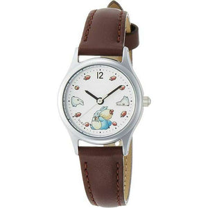 ROOK JAPAN:ALBA GHIBLI MY NEIGHBOR TOTORO MODEL BROWN LEATHER STRAP LADIES WATCH ACCK406,Fashion Watch,ALBA