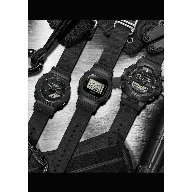 ROOK JAPAN:CASIO G-SHOCK UTILITY BLACK SERIES CORDURA ECO FABRIC STRAP MEN WATCH DW-5600BCE-1JF,JDM Watch,Casio G-Shock