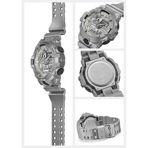 ROOK JAPAN:CASIO G-SHOCK FORGOTTEN FUTURE SERIES ANALOG DIGITAL SILVER MEN WATCH GA-700FF-8AJF,JDM Watch,Casio G-Shock