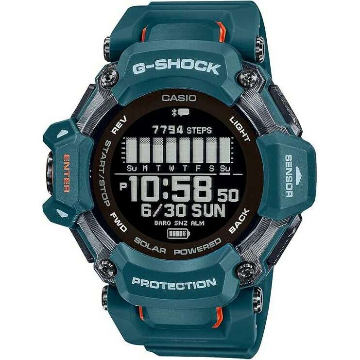 ROOK JAPAN:CASIO G-SHOCK G-SQUAD GPS CARDIOMETER BLUETOOTH BLUE DIGITAL MEN WATCH GBD-H2000-2JR,JDM Watch,Casio G-Shock