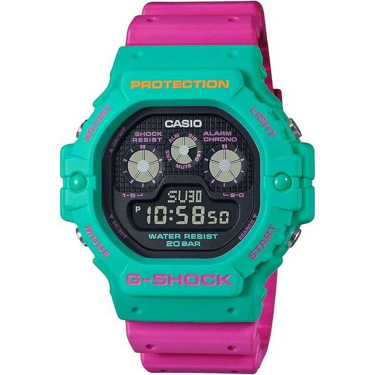 ROOK JAPAN:CASIO G-SHOCK PSYCHEDELIC MULTI COLORS DIGITAL MEN WATCH DW-5900DN-3JF,JDM Watch,Casio G-Shock