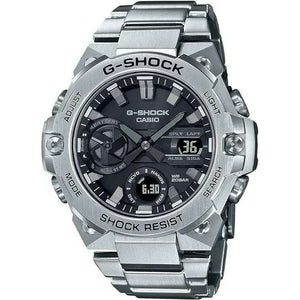 ROOK JAPAN:CASIO G-SHOCK G-STEEL SMARTPHONE LINKED ANALOG DIGITAL DIAL SILVER MEN WATCH GST-B400D-1AJF,JDM Watch,G-SHOCK(ジーショック)