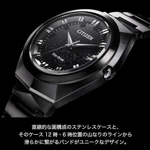 ROOK JAPAN:CITIZEN CREATIVE LAB ECO DRIVE SOLAR ANALOG BLACK STRAP MEN WATCH BN1015-52E,JDM Watch,Citizen Creative Lab