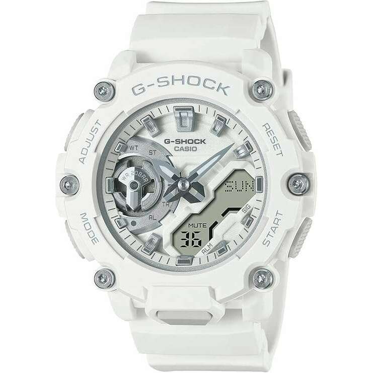 ROOK JAPAN:CASIO G-SHOCK MID-SIZE MODEL WHITE ANALOG DIGITAL LADIES WATCH GMA-S2200M-7AJF,JDM Watch,Casio G-Shock