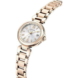 ROOK JAPAN:CITIZEN XC BASIC COLLECTION ECO-DRIVE HAPPY FLIGHT RADIO PINK LADIES WATCH EC1037-51A,JDM Watch,Citizen xC