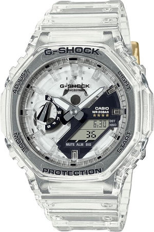 CASIO G-SHOCK 40TH ANNIVERSARY CLEAR REMIX LIMITED MODEL MEN WATCH GA-2140RX-7AJR