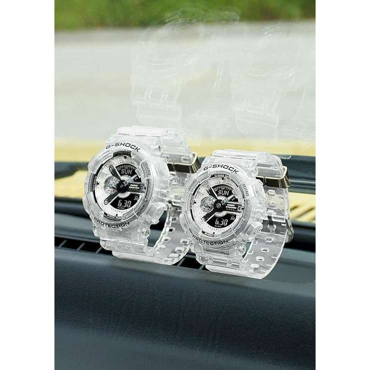 ROOK JAPAN:CASIO G-SHOCK 40TH ANNIVERSARY CLEAR REMIX ANALOG DIGITAL LADIES WATCH GMA-S114RX-7AJR,JDM Watch,Casio G-Shock