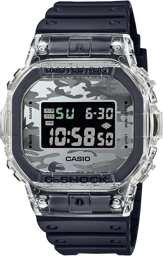 CASIO G-SHOCK CAMOUFLAGE SKELETON SERIES LIMITED MODEL MEN WATCH DW-5600SKC-1JF