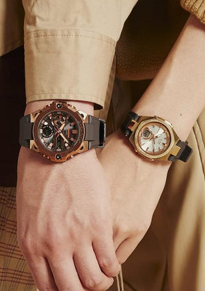 CASIO G-SHOCK G-STEEL SOLAR PRECIOUS HEART SELECTION BROWN COPPER MEN WATCH GST-B400MV-5AJF