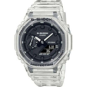 ROOK JAPAN:CASIO G-SHOCK SKELETON SERIES DAY-DATE TRANSPARENT MEN WATCH GA-2100SKE-7AJF,JDM Watch,Casio G-Shock