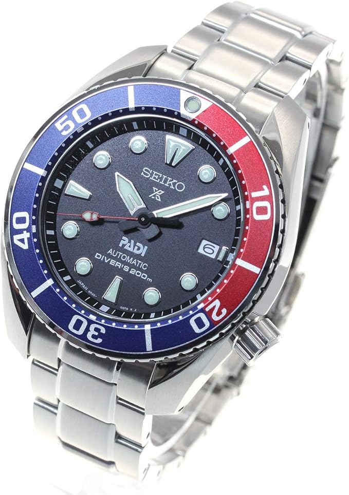 SEIKO PROSPEX SUMO PADI SPECIAL DIVER MECHANICAL AUTOMATIC MEN WATCH SBDC121