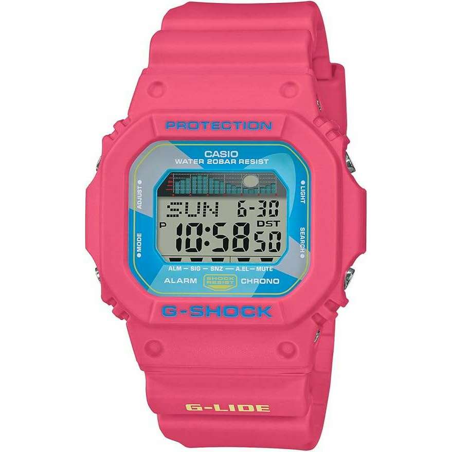 ROOK JAPAN:CASIO G-SHOCK G-LIDE LIMITED MODEL DIGITAL DIAL RETRO PINK MEN WATCH GLX-5600VH-4JF,JDM Watch,Casio G-Shock