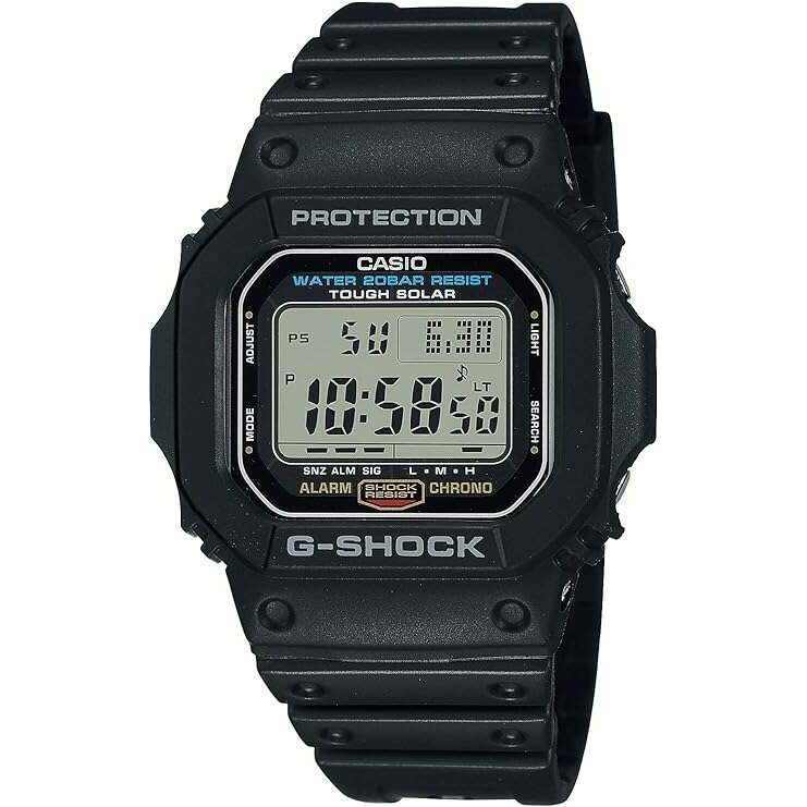 ROOK JAPAN:CASIO G-SHOCK DAY-DATE DIGITAL DIAL BLACK RESIN STRAP MEN WATCH G-5600UE-1JF,JDM Watch,Casio G-Shock