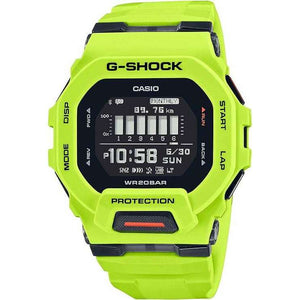 ROOK JAPAN:CASIO G-SHOCK DAY-DATE YELLOW RESIN STRAP DIGITAL DIAL MEN WATCH GBD-200-9JF,JDM Watch,Casio G-Shock