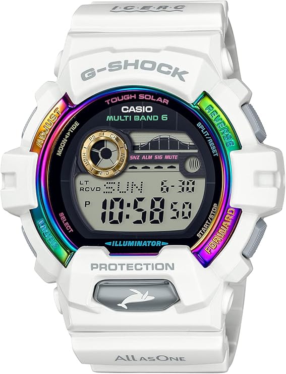 CASIO G-SHOCK LOVE THE SEA AND THE EARTH ICERC JAPAN COLLAB SOLAR WHITE MEN WATCH GWX-8904K-7JR