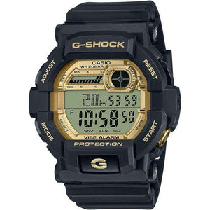 ROOK JAPAN:CASIO G-SHOCK WEB EXCLUSIVE DIGITAL DIAL BLACK & GOLD MEN WATCH GD-350GB-1JF,JDM Watch,Casio G-Shock