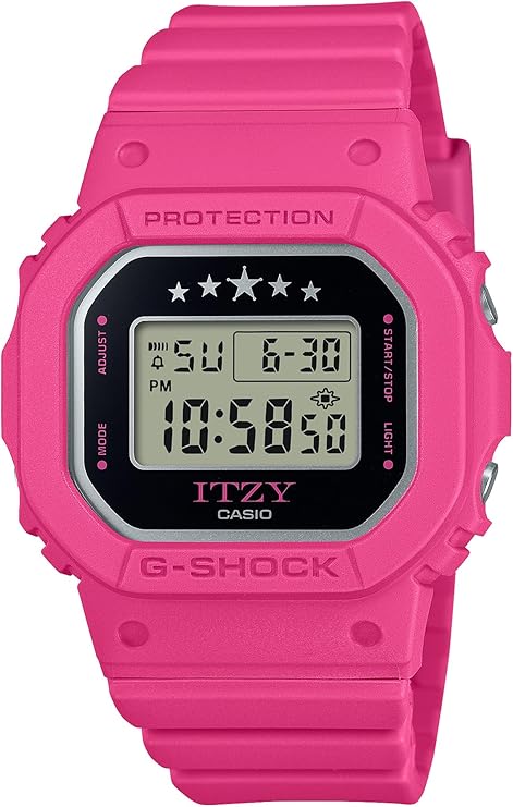 CASIO G-SHOCK ITZY COLLABORATION MODEL DIGITAL FUCHSIA PINK WATCH GMD-S5610IT-4AJR