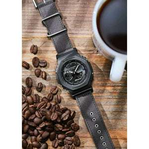 ROOK JAPAN:CASIO G-SHOCK WEB-EXCLUSIVE BLUETOOTH FABRIC STRAP DARK BROWN MEN WATCH GA-B2100CT-1A5JF,JDM Watch,Casio G-Shock