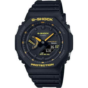 ROOK JAPAN:CASIO G-SHOCK CAUTION YELLOW SERIES BLUETOOTH BLACK & YELLOW MEN WATCH GA-B2100CY-1AJF,JDM Watch,Casio G-Shock