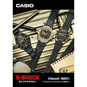 ROOK JAPAN:CASIO G-SHOCK G-STEEL BLUETOOTH SOLAR ANALOG DIGITAL BLACK MEN WATCH GST-B500BD-1A9JF,JDM Watch,Casio G-Shock