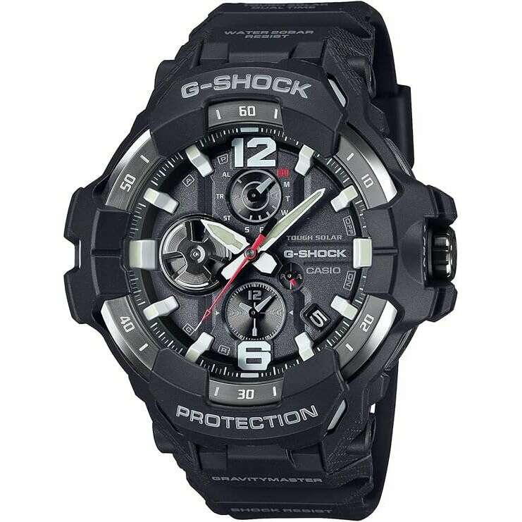 ROOK JAPAN:CASIO G-SHOCK GRAVITYMASTER BLUETOOTH SOLAR ANALOG BLACK MEN WATCH GR-B300-1AJF,JDM Watch,Casio G-Shock