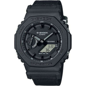 ROOK JAPAN:CASIO G-SHOCK UTILITY BLACK SERIES CORDURA ECO FABRIC STRAP MEN WATCH GA-2100BCE-1AJF,JDM Watch,Casio G-Shock