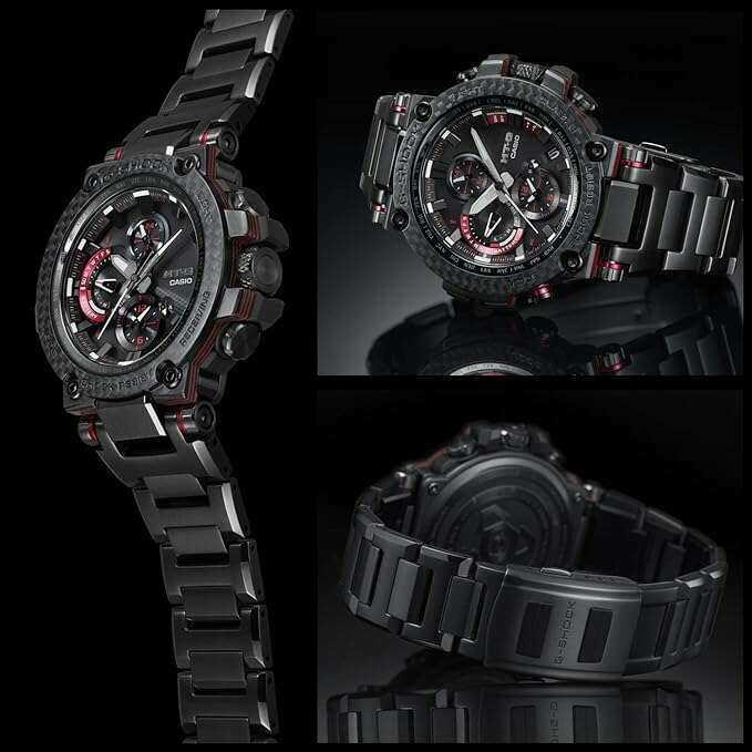 ROOK JAPAN:CASIO G-SHOCK MT-G BLUETOOTH RADIO SOLAR CARBON BEZEL BLACK MEN WATCH MTG-B1000XBD-1AJF,JDM Watch,Casio G-Shock