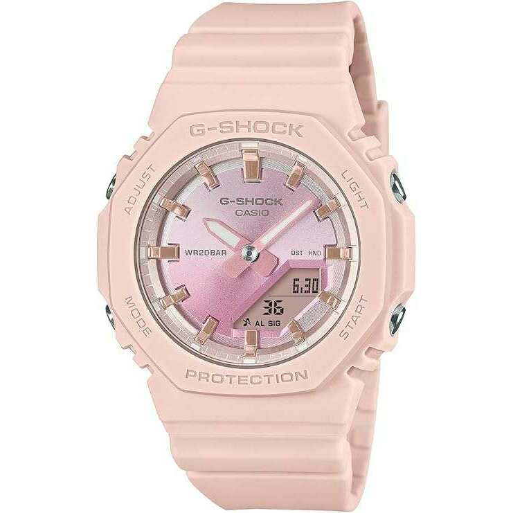 ROOK JAPAN:CASIO G-SHOCK ANALOG DIGITAL PINK GOLD LADIES WATCH GMA-P2100SG-4AJF,JDM Watch,Casio G-Shock