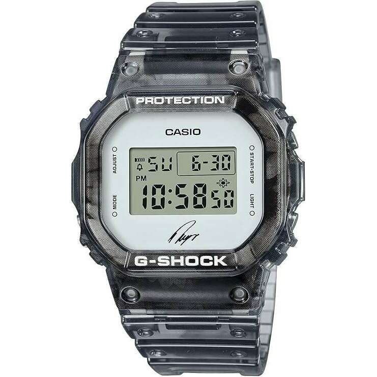 ROOK JAPAN:CASIO G-SHOCK RYO ISHIKAWA SIGNATURE MODEL DIGITAL SKELETON BLACK MEN WATCH DW-5600RI22-1JR,JDM Watch,Casio G-Shock