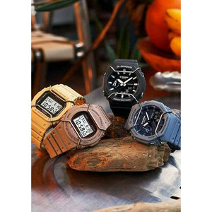 ROOK JAPAN:CASIO G-SHOCK TONE ON TONE SERIES BROWN RESIN STRAP MEN WATCH DW-5700PT-5JF,JDM Watch,Casio G-Shock