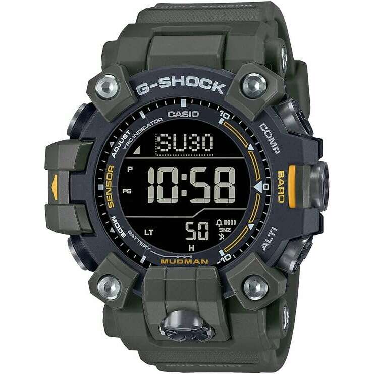 ROOK JAPAN:CASIO G-SHOCK MASTER OF G SERIES MUDMAN DIGITAL KHAKI MEN WATCH GW-9500-3JF,JDM Watch,Casio G-Shock