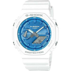 ROOK JAPAN:CASIO G-SHOCK PRECIOUS HEART SELECTION WHITE & BLUE MEN WATCH GA-2100WS-7AJF,JDM Watch,Casio G-Shock