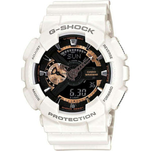 ROOK JAPAN:CASIO G-SHOCK ROSE GOLD SERIES DAY-DATE ANALOG DIGITAL WHITE MEN WATCH GA-110RG-7AJF,JDM Watch,Casio G-Shock