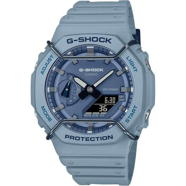 ROOK JAPAN:CASIO G-SHOCK TONE ON TONE SERIES ANALOG DIGITAL BLUE MEN WATCH GA-2100PT-2AJF,JDM Watch,Casio G-Shock