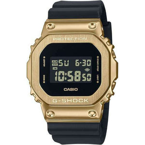 ROOK JAPAN:CASIO G-SHOCK DAY-DATE SQUARE DIGITAL DIAL BLACK & GOLD MEN WATCH GM-5600UG-9JF,JDM Watch,Casio G-Shock