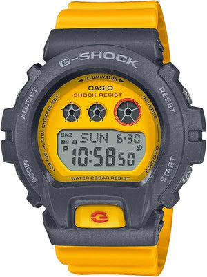 CASIO G-SHOCK MID-SIZE MODEL YELLOW & GREY DIGITAL LADIES WATCH GMD-S6900Y-9JF