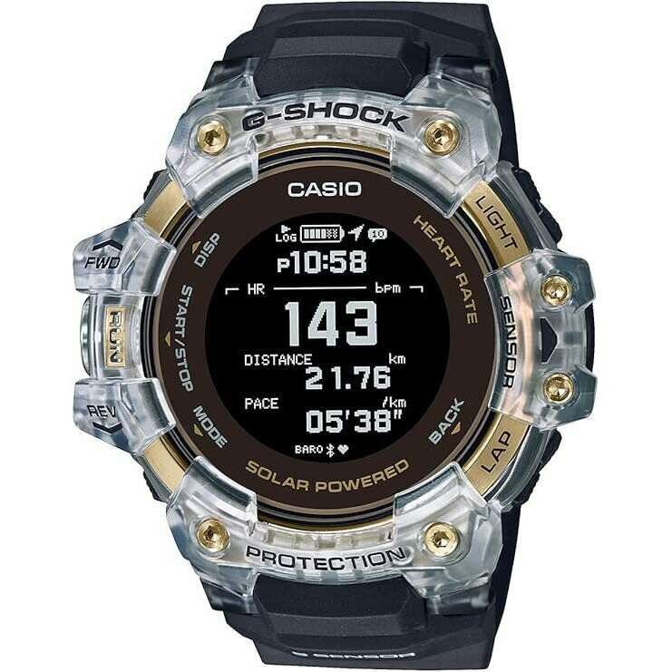 ROOK JAPAN:CASIO G-SHOCK G-SQUAD BLACK & GOLD DIGITAL MEN WATCH GBD-H1000-1A9JR,JDM Watch,Casio G-Shock