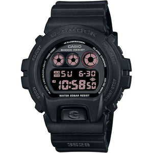 ROOK JAPAN:CASIO G-SHOCK DAY-DATE DIGITAL DIAL RESIN STRAP BLACK & RED MEN WATCH DW-6900UMS-1JF,JDM Watch,Casio G-Shock