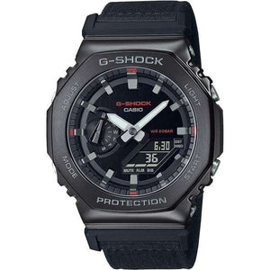 ROOK JAPAN:CASIO G-SHOCK WEB-EXCLUSIVE METAL COVERED BLACK FABRIC STRAP MEN WATCH GM-2100CB-1AJF,JDM Watch,Casio G-Shock