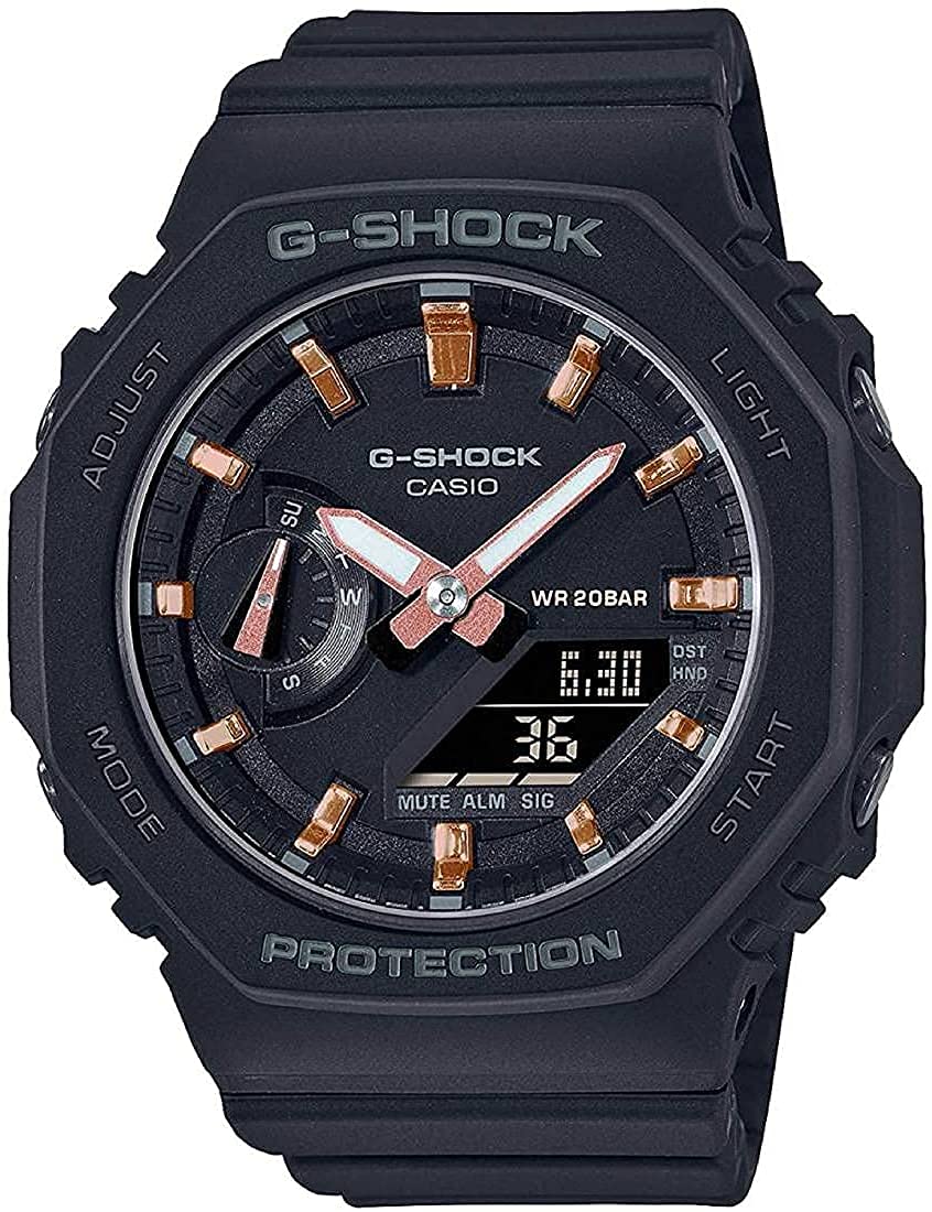 CASIO G-SHOCK オクタゴンデザイン GMA-S2100-1A メンズ レディース [並行輸入品]