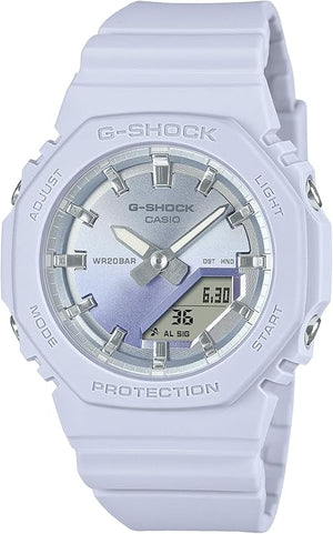 CASIO G-SHOCK ANALOG DIGITAL BLUE & SILVER LADIES WATCH GMA-P2100SG-2AJF