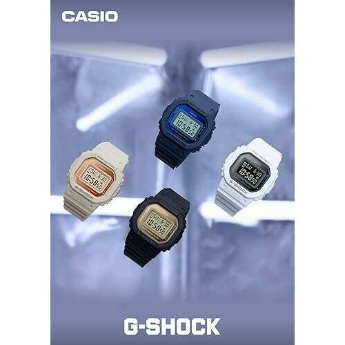 ROOK JAPAN:CASIO G-SHOCK MID-SIZE MODEL BLACK & GOLD DIGITAL UNISEX WATCH GMD-S5600-1JF,JDM Watch,Casio G-Shock