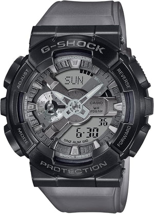 CASIO G-SHOCK MIDNIGHT FOG SERIES METAL COVERED BLACK MEN WATCH GM-110MF-1AJF