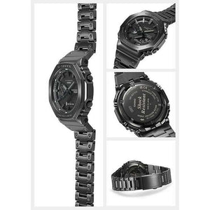 ROOK JAPAN:CASIO G-SHOCK BLUETOOTH FULL METAL SOLAR ALL BLACK MEN WATCH GM-B2100BD-1AJF,JDM Watch,Casio G-Shock