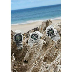 ROOK JAPAN:CASIO G-SHOCK 40TH ANNIVERSARY CLEAR REMIX DIGITAL DIAL TRANSPARENT MEN WATCH DW-5040RX-7JR,JDM Watch,Casio G-Shock